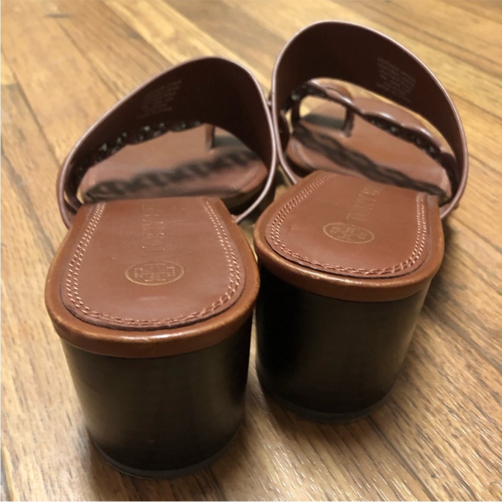 Tory Burch Tan Leather Sandals - Picture 5 of 5